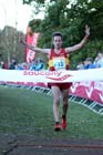 Belgrave winning the senior mens 2012 National Cross Country Relay Championships.
